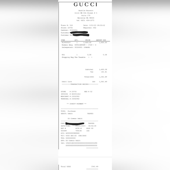 Authentic Gucci Marmont Half moon - Picture 6 of 6